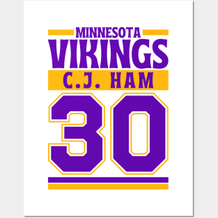 Minnesota Vikings C. J. Jam 30 American Football Edition 3 Posters and Art